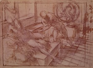 Vulcano y Venus de Jacopo Robusti Tintoretto